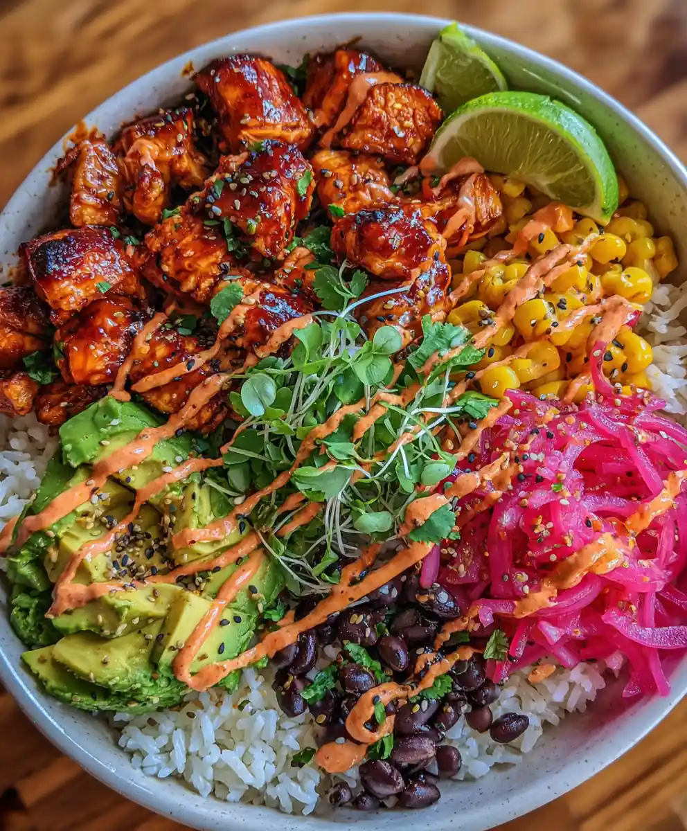 Bbq Chicken Bowls 7 Bbq Chicken Bowls