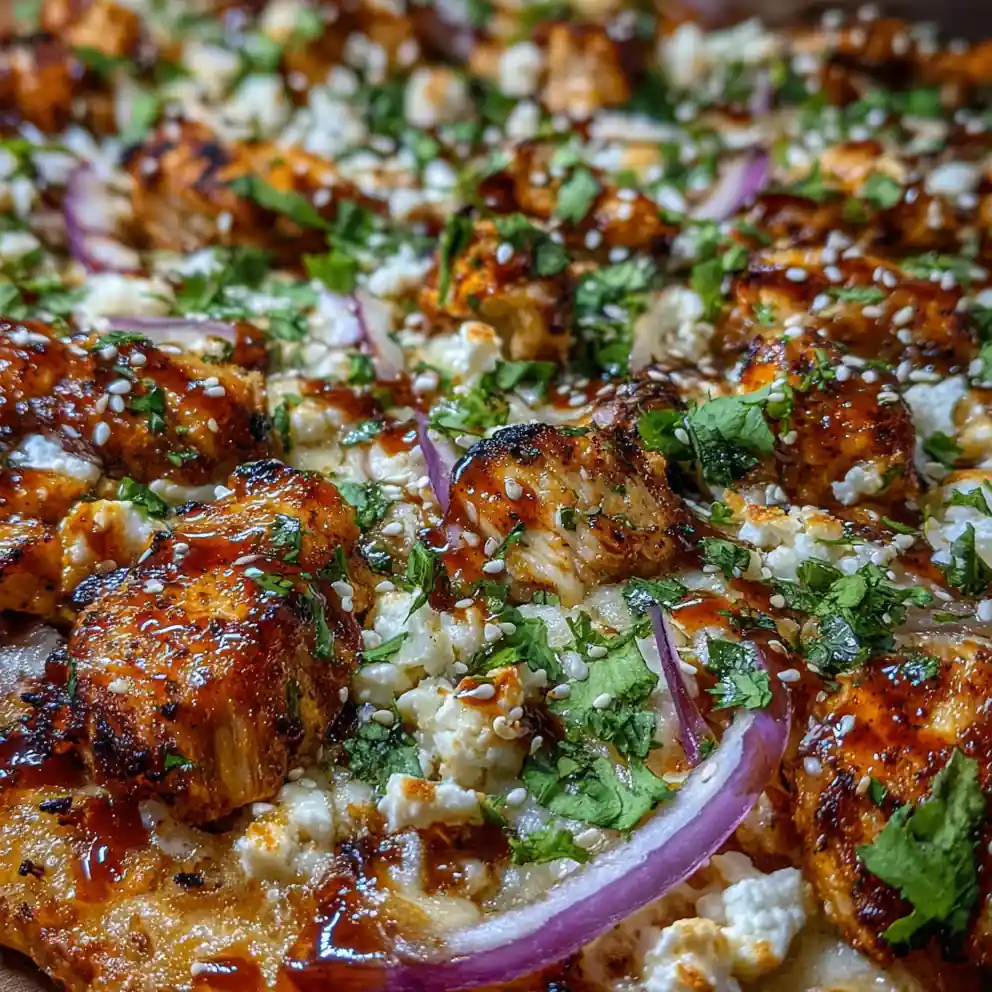 Bbq Chicken Flatbread Pizza With Fresh Cilantro And Lime Drizzle 6 Bbq Chicken Flatbread Pizza With Fresh Cilantro And Lime Drizzle