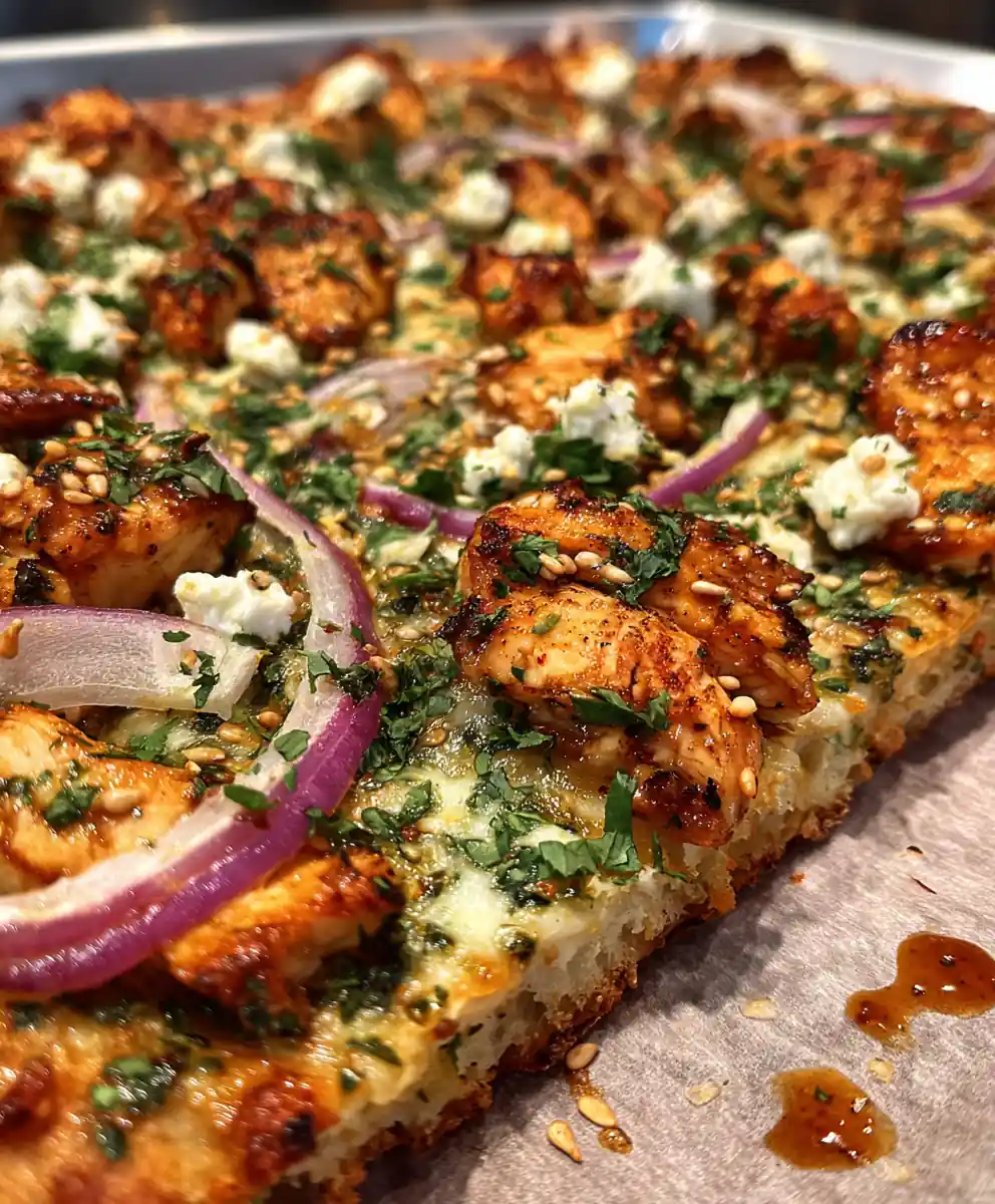 Bbq Chicken Flatbread Pizza With Fresh Cilantro And Lime Drizzle 7 Bbq Chicken Flatbread Pizza With Fresh Cilantro And Lime Drizzle