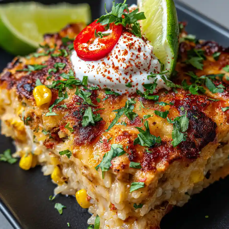 Chicken Enchilada Rice Casserole – Tastecove Inspired