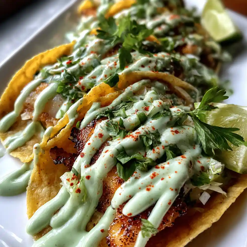 Cilantro Lime Crema (Fish Taco Sauce)