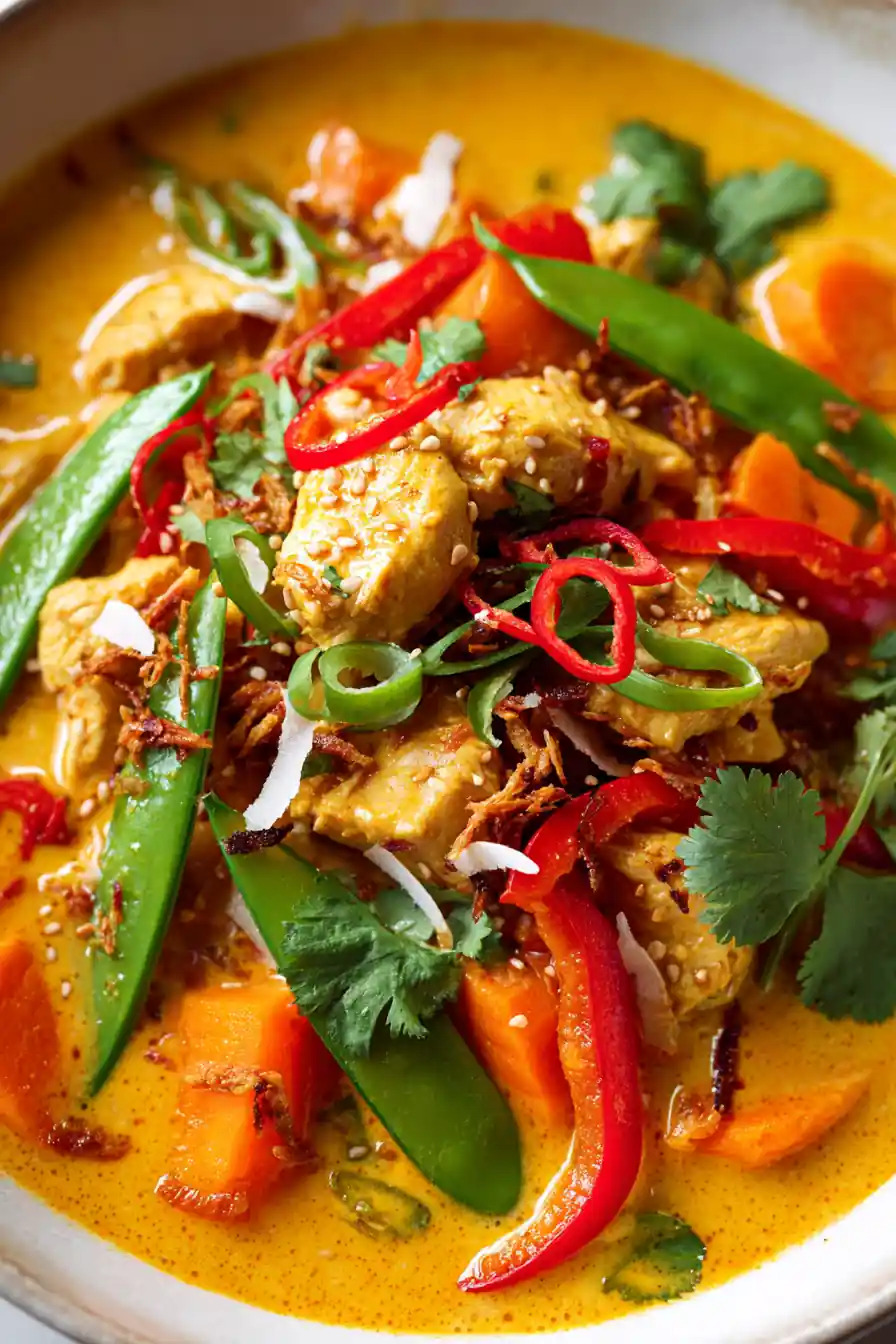 Coconut Curry Chicken – Creamy Thai Inspired Chicken Curry 7 Coconut Curry Chicken – Creamy Thai Inspired Chicken Curry