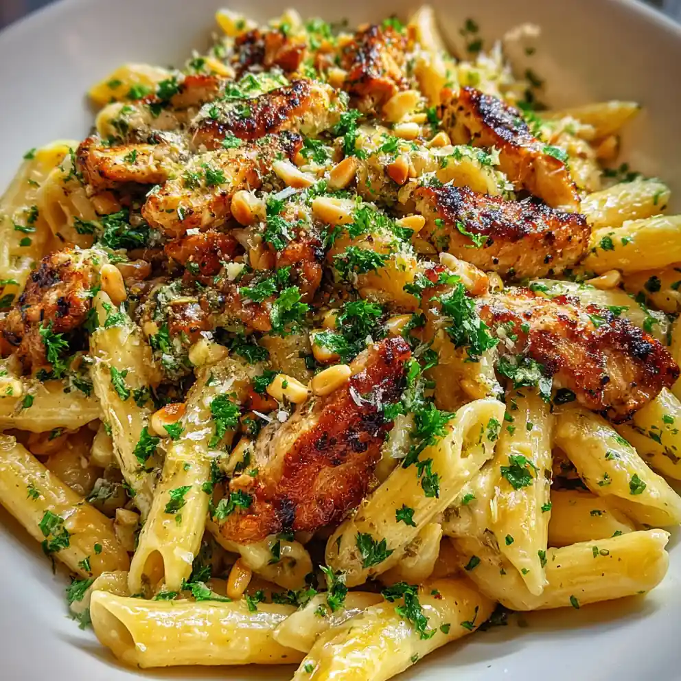 Comfort Chicken Pasta With Smoky Garlic Butter