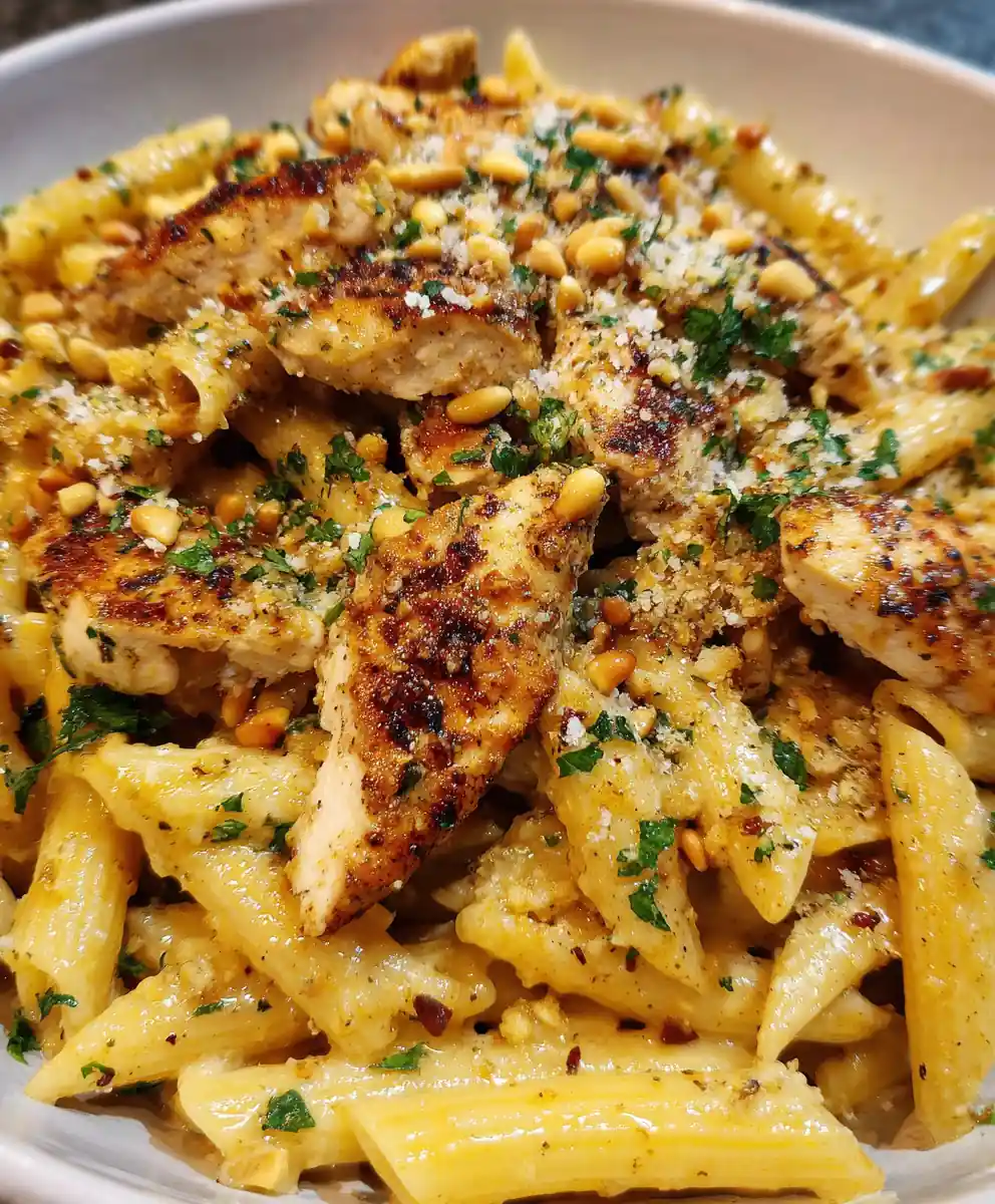 Comfort Chicken Pasta With Smoky Garlic Butter