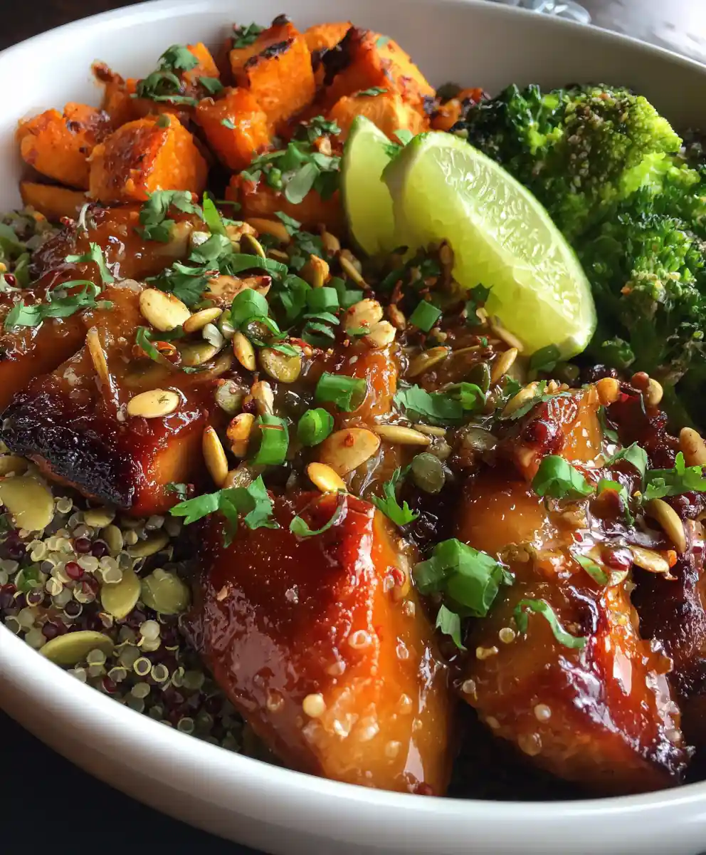 Cozy Maple Dijon Chicken Bowls With Roasted Sweet Potatoes 7 Cozy Maple Dijon Chicken Bowls With Roasted Sweet Potatoes