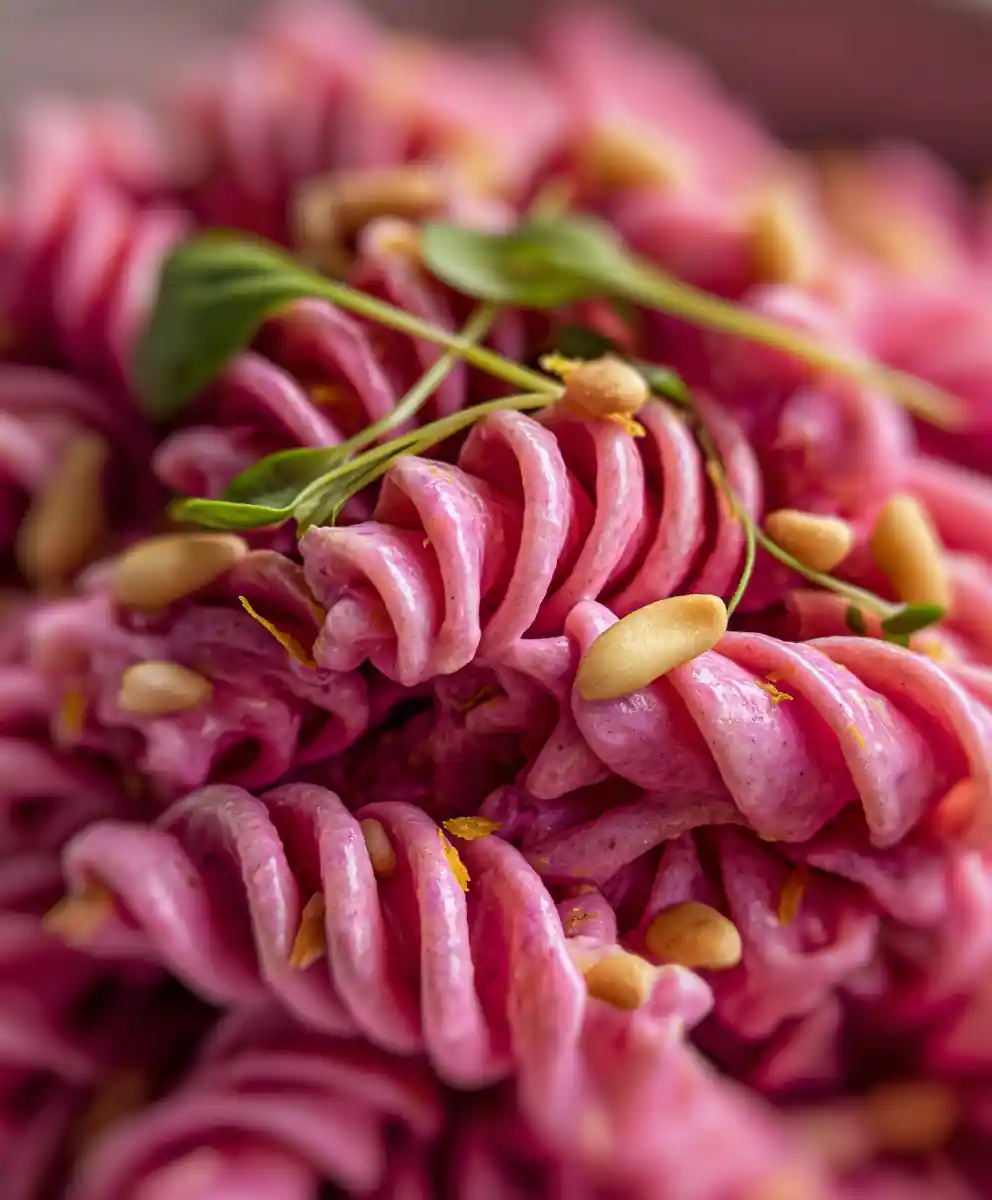 Creamy Vegan Pink Pasta With Beet Infused Cashew Sauce 7 Creamy Vegan Pink Pasta With Beet Infused Cashew Sauce