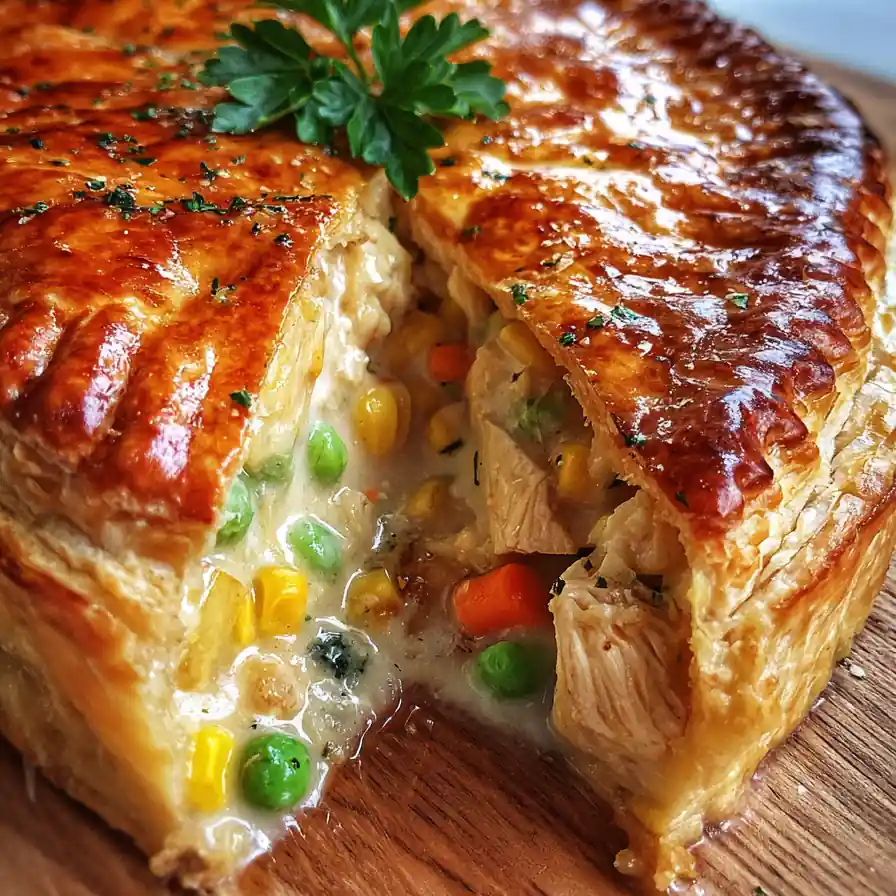 Creamy Chicken Pot Pie 6 Creamy Chicken Pot Pie