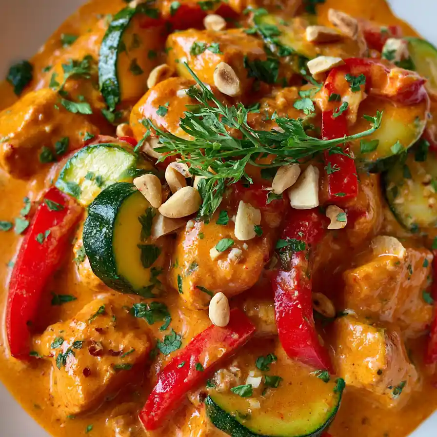 Creamy Paprika Zucchini Chicken