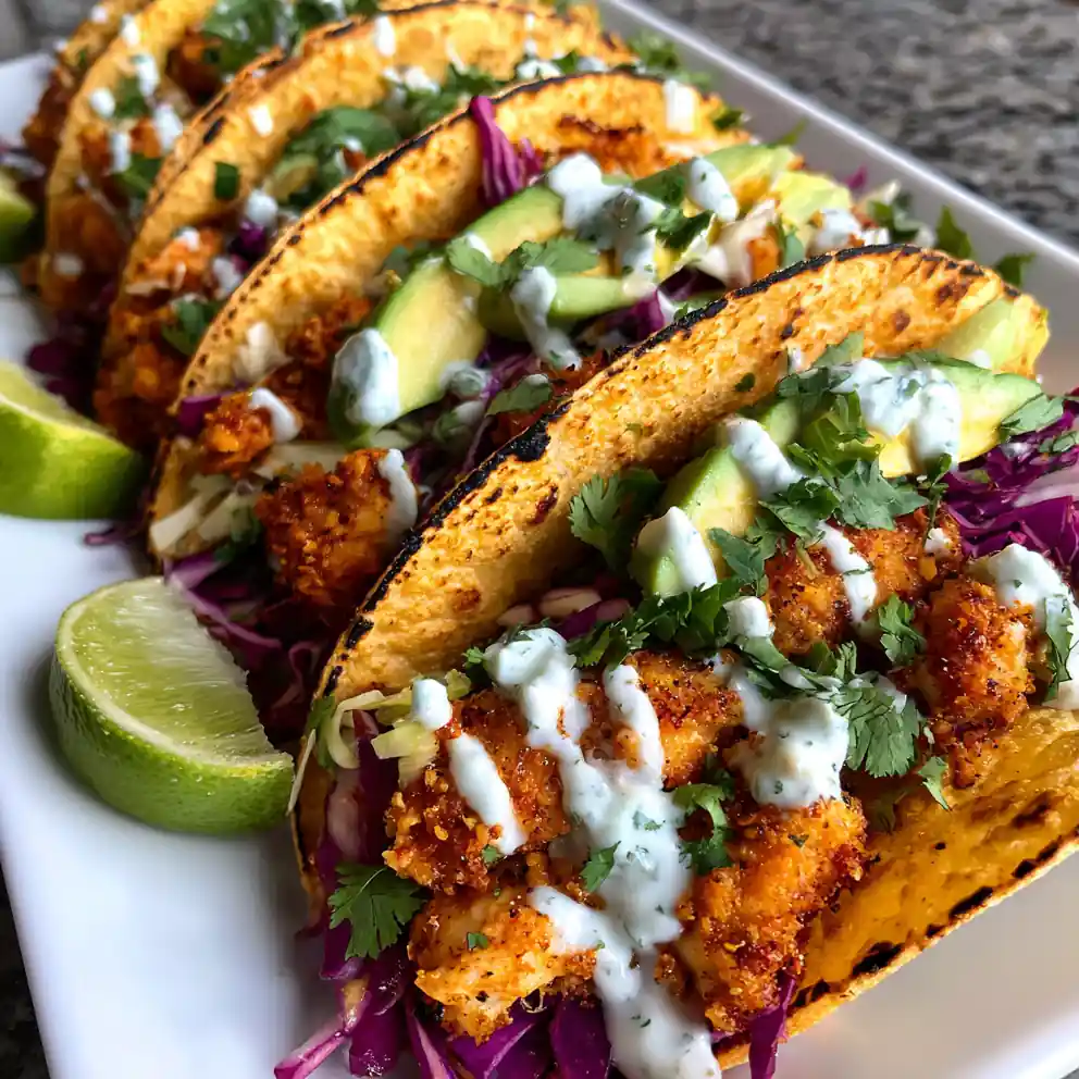 Crispy Baked Ground Chicken Tacos With 3 Ingredient Ranch Sauce 6 Crispy Baked Ground Chicken Tacos With 3 Ingredient Ranch Sauce