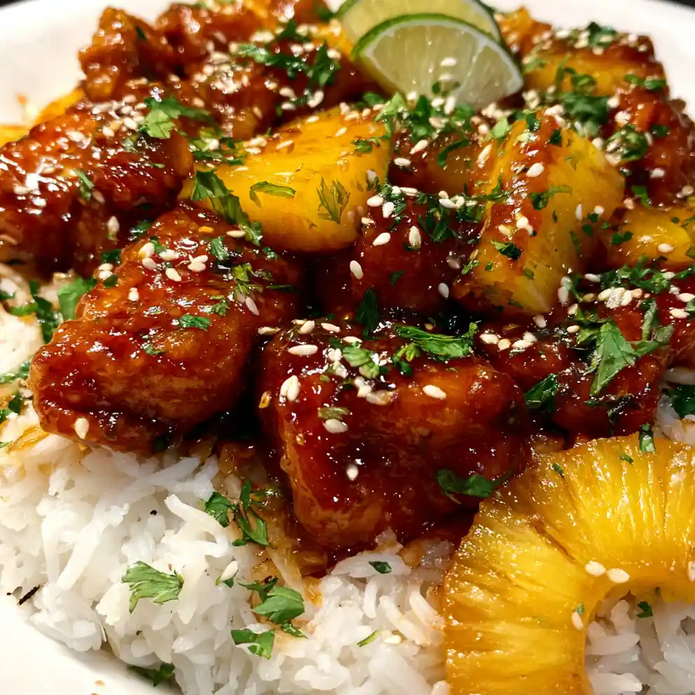 Crockpot Pineapple Chicken 6 Crockpot Pineapple Chicken