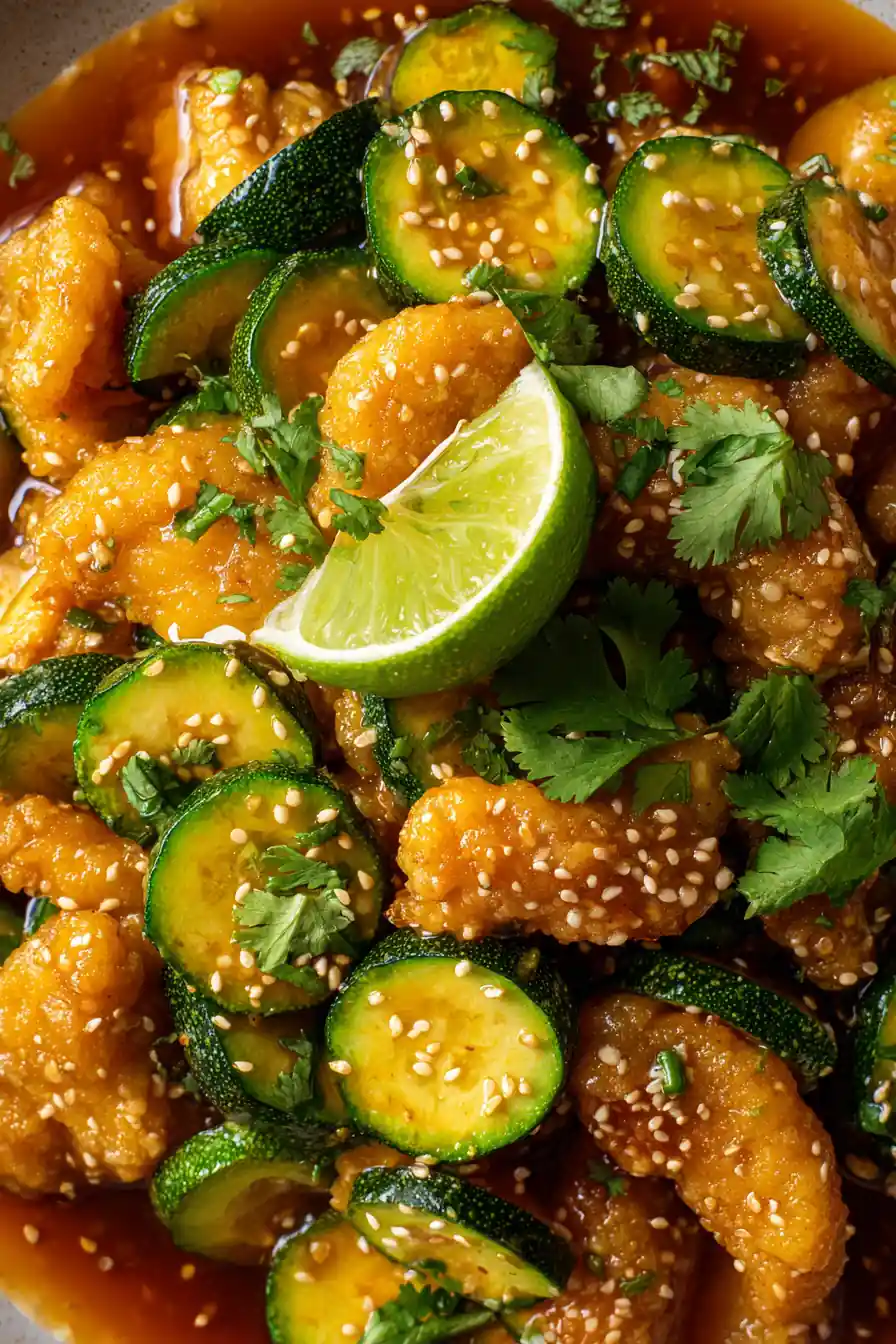 Easy Chicken Zucchini Stir Fry