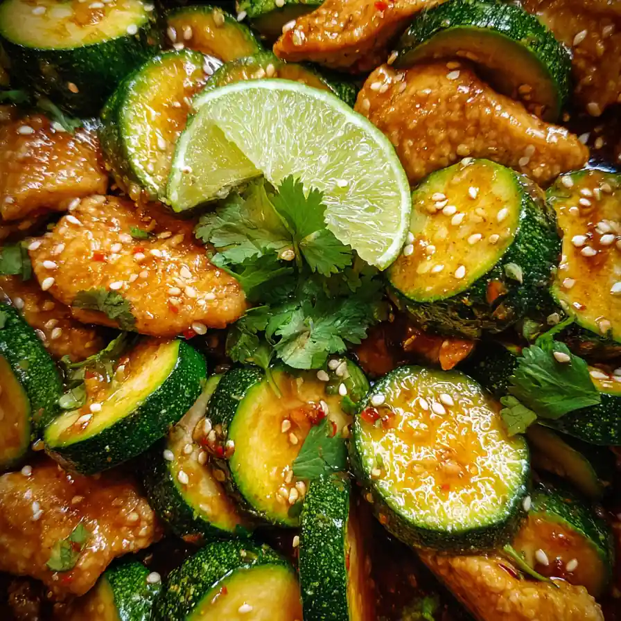 Easy Chicken Zucchini Stir Fry