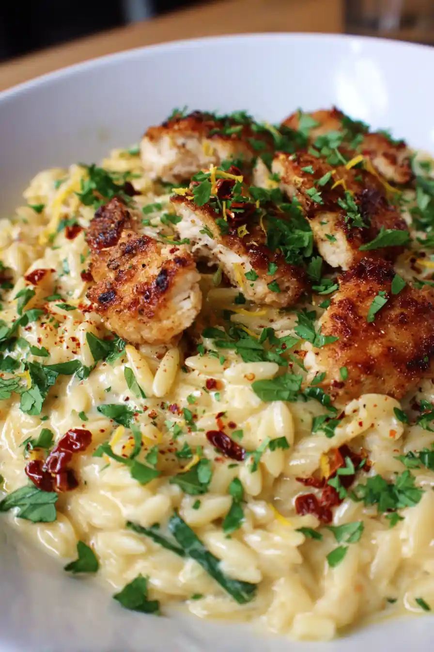 Easy Creamy Boursin Chicken Orzo 7 Easy Creamy Boursin Chicken Orzo