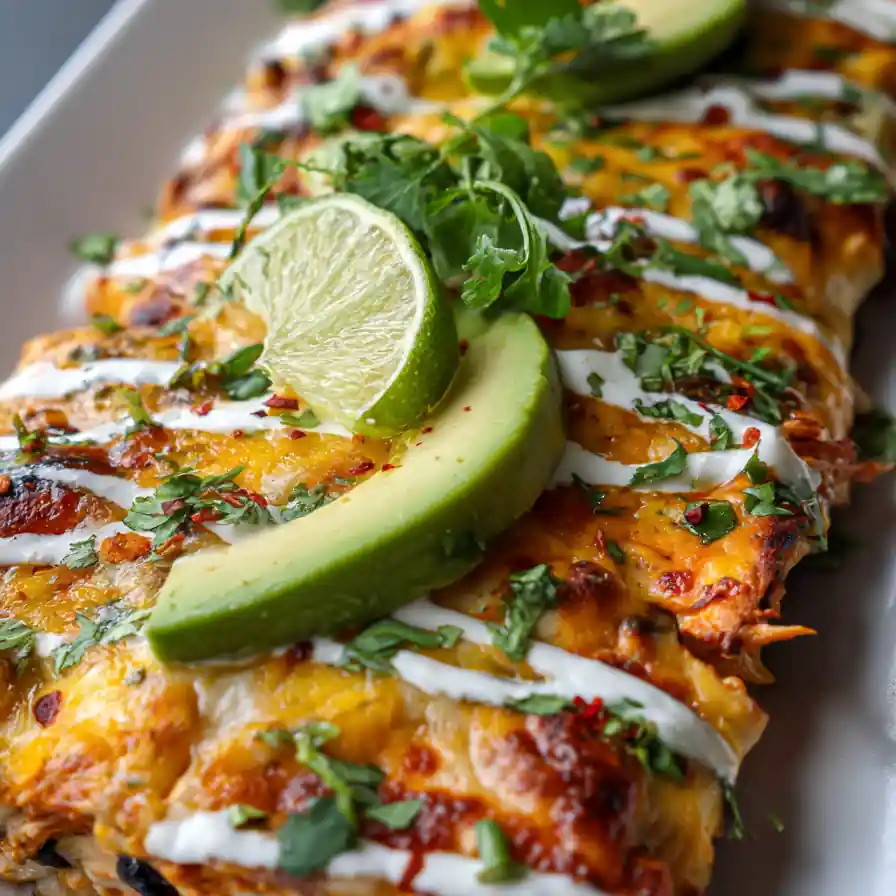 Easy & Healthy High Protein Chicken Enchiladas 6 Easy & Healthy High Protein Chicken Enchiladas