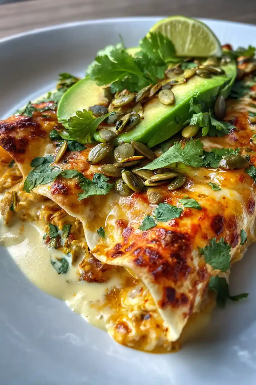 Easy Queso Chicken Enchiladas Cheesy Bake 7 Easy Queso Chicken Enchiladas Cheesy Bake