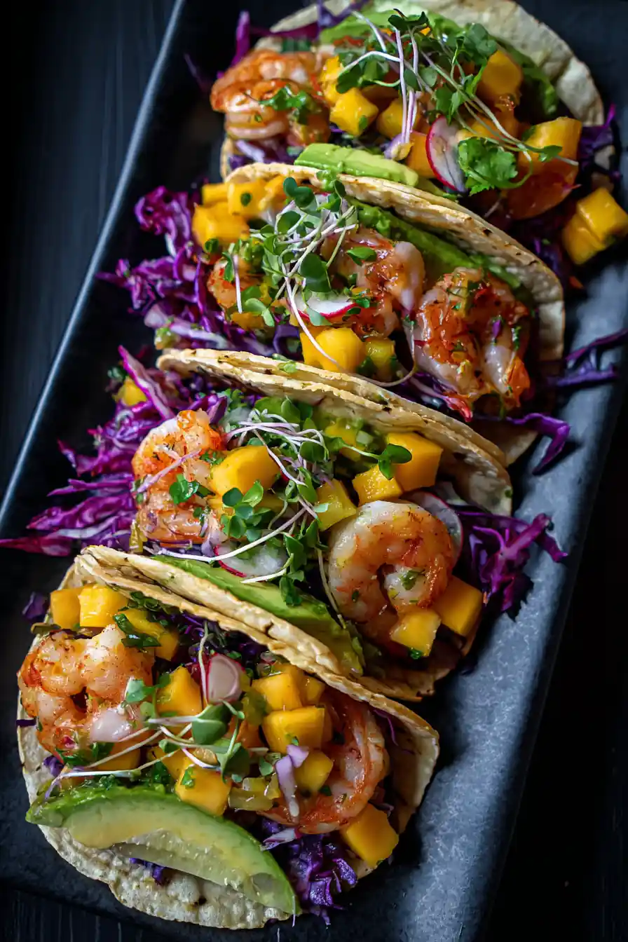 Easy Shrimp Tacos With Mango Salsa 7 Easy Shrimp Tacos With Mango Salsa