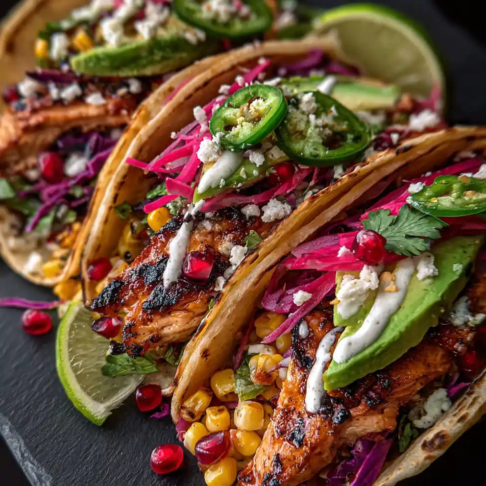 Flavorful Chicken Street Tacos 6 Flavorful Chicken Street Tacos