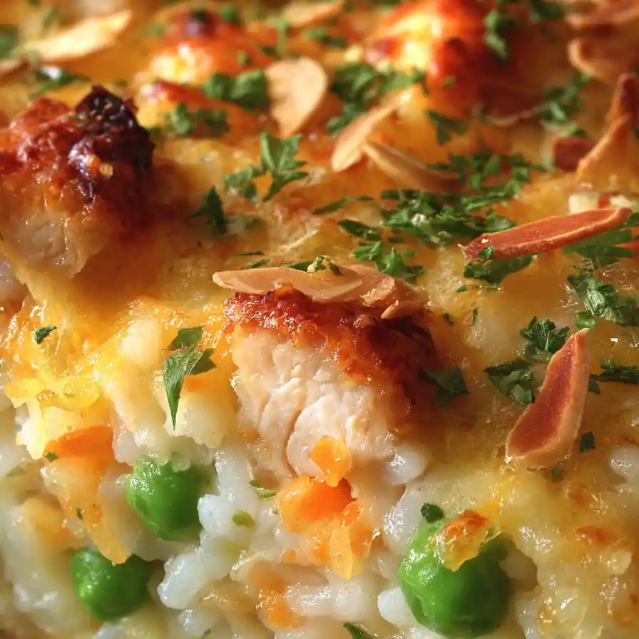 Grandma’S Chicken And Rice Casserole