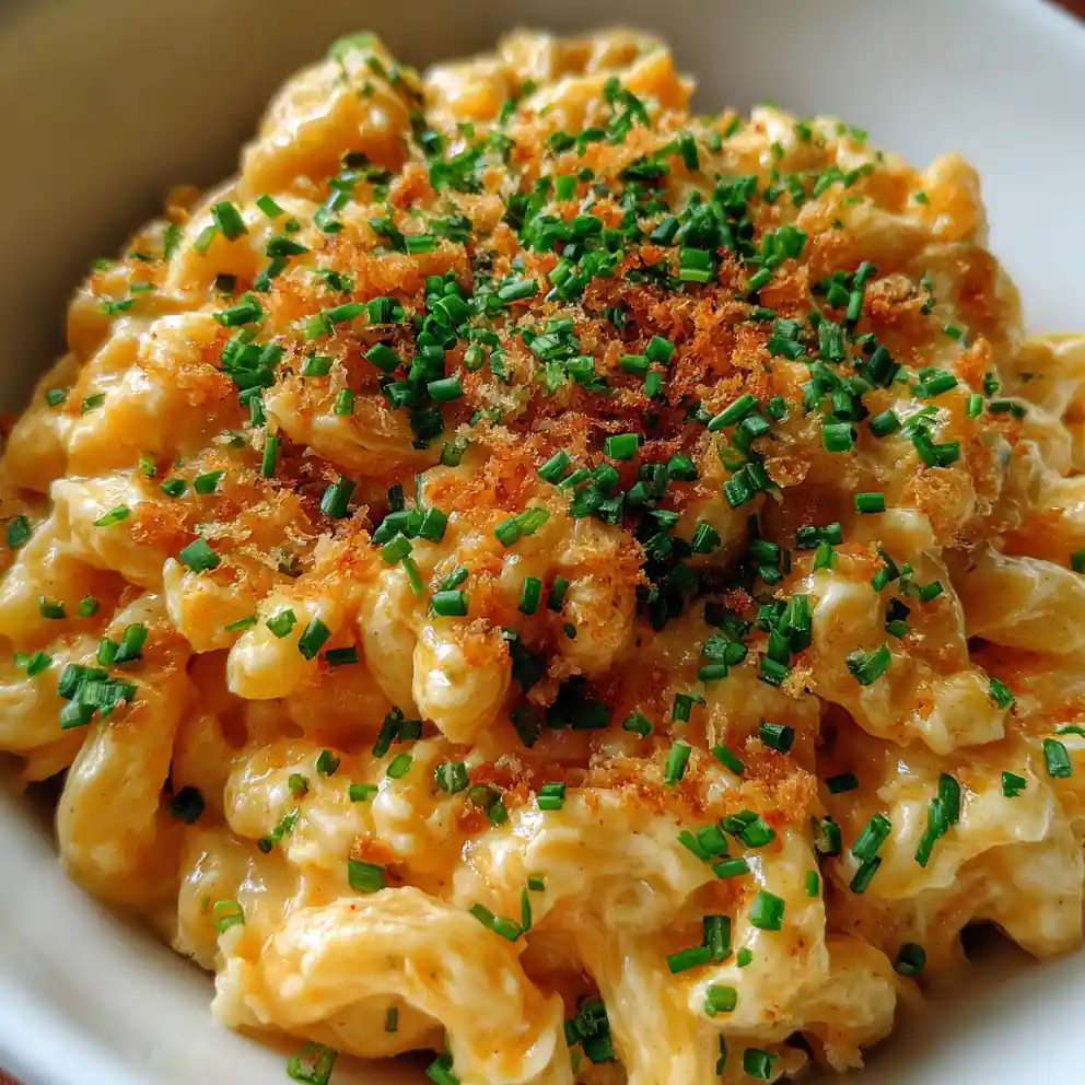 High Protein Crockpot Cottage Cheese Mac And Cheese