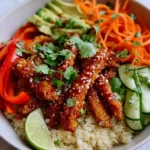 Hot Honey Chicken Quinoa Bowl 1772965140.7929804