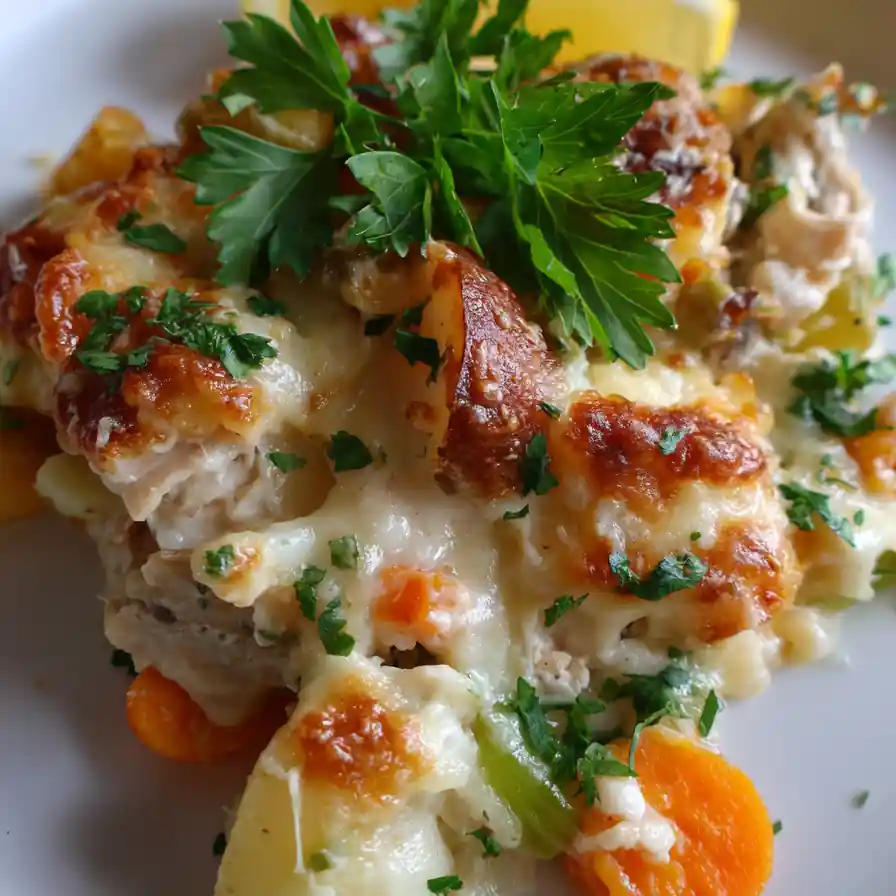 Ina Garten Inspired Chicken Casserole