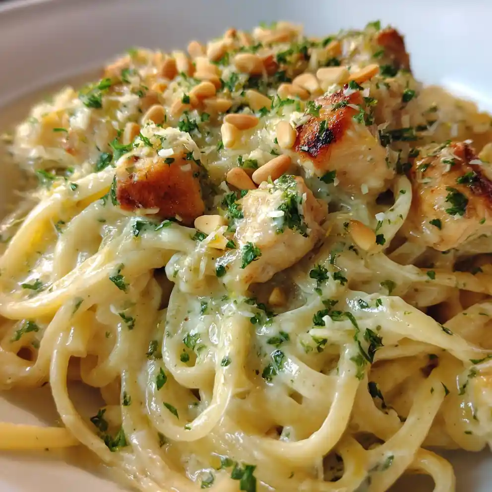 Irresistible Chicken Garlic Parmesan Pasta