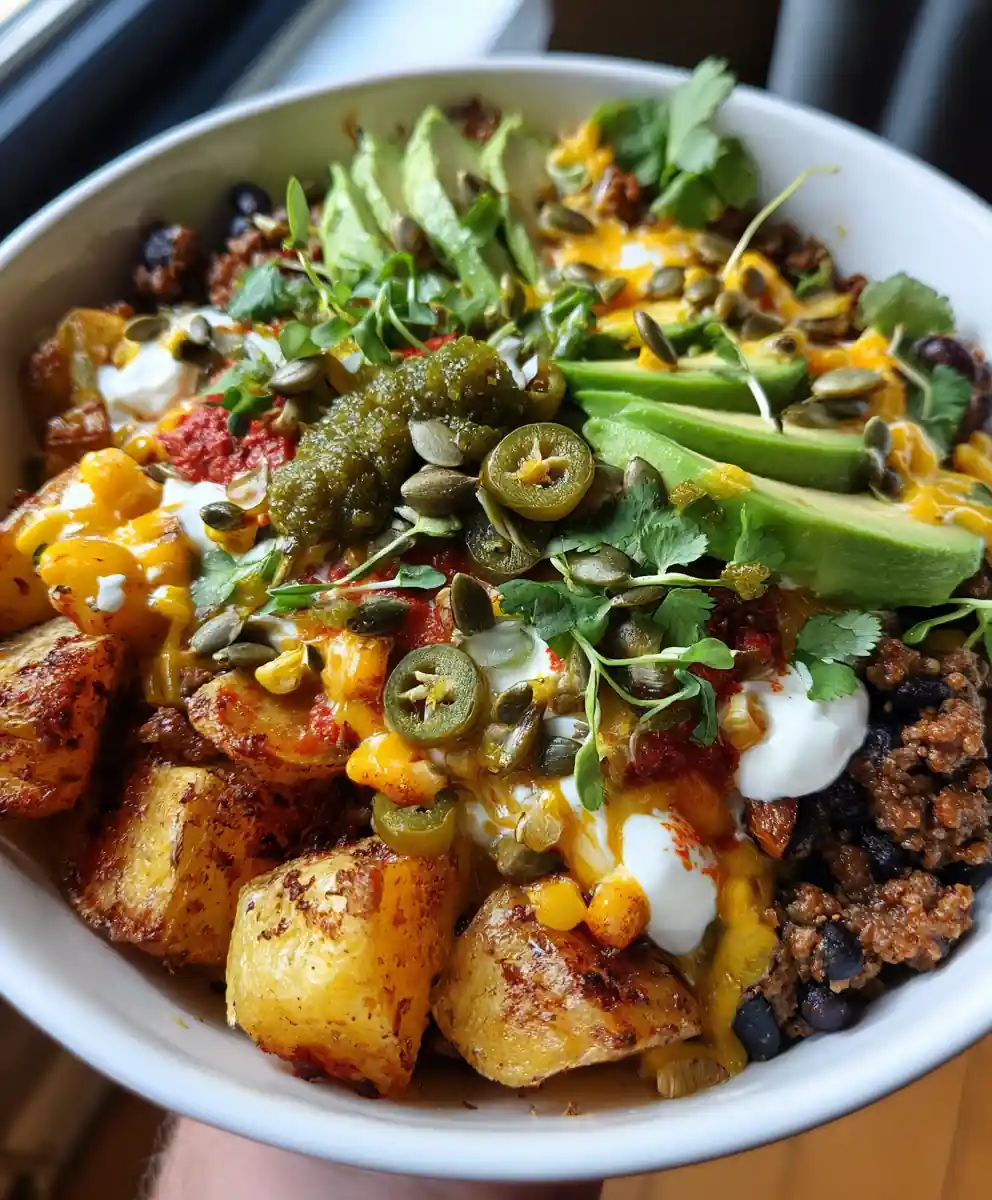 Loaded Potato Taco Bowl 7 Loaded Potato Taco Bowl