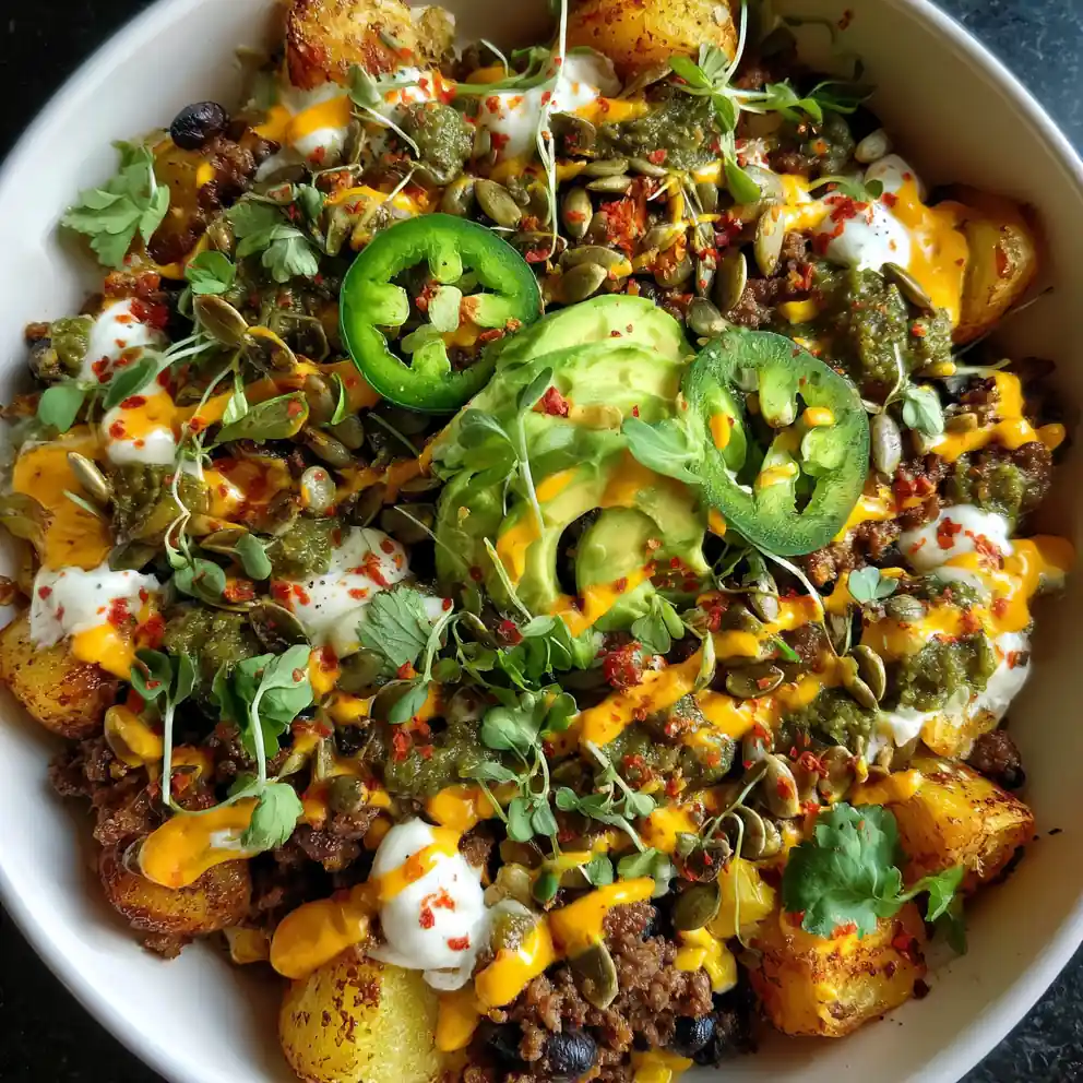 Loaded Potato Taco Bowl 6 Loaded Potato Taco Bowl