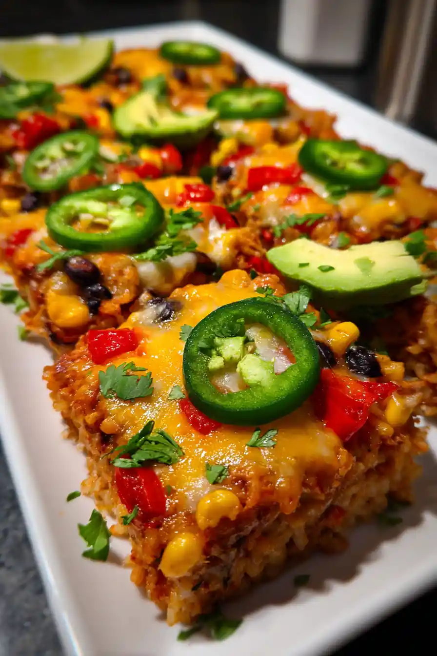 Mexican Chicken Casserole With Rice