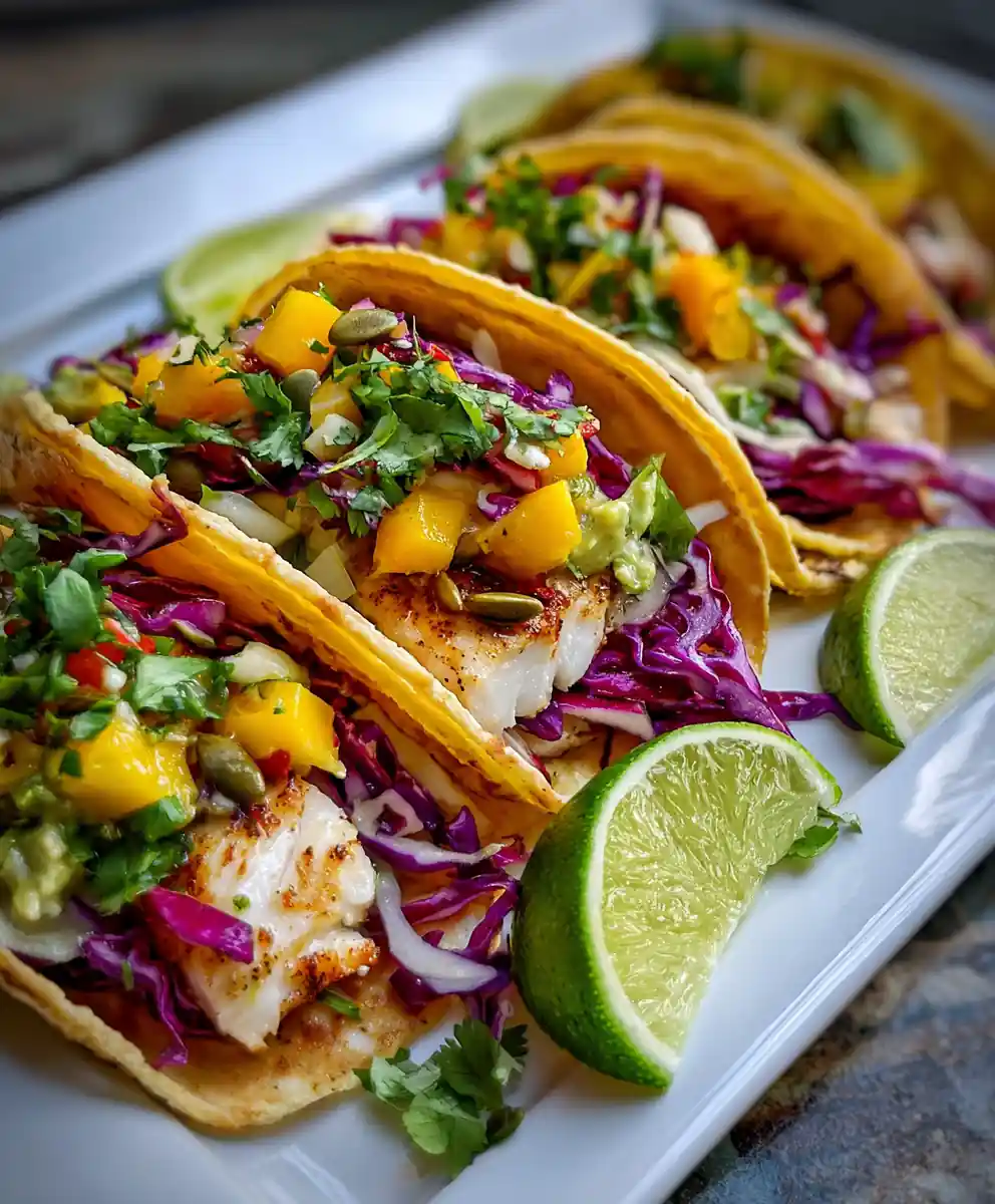 Mouthwatering Grilled Fish Tacos With Cabbage Slaw