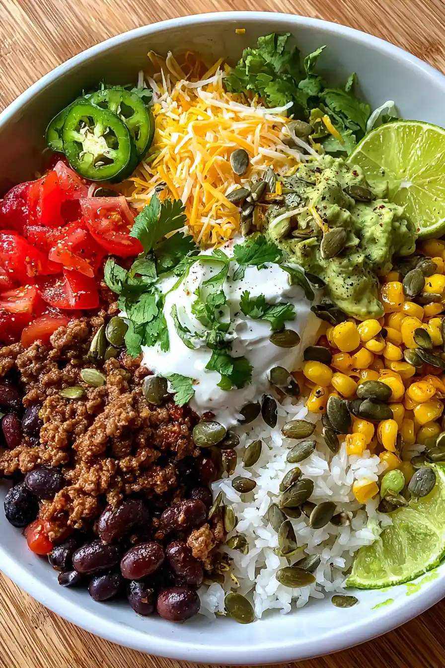 Quick And Easy Taco Rice Bowl Supreme 7 Quick And Easy Taco Rice Bowl Supreme