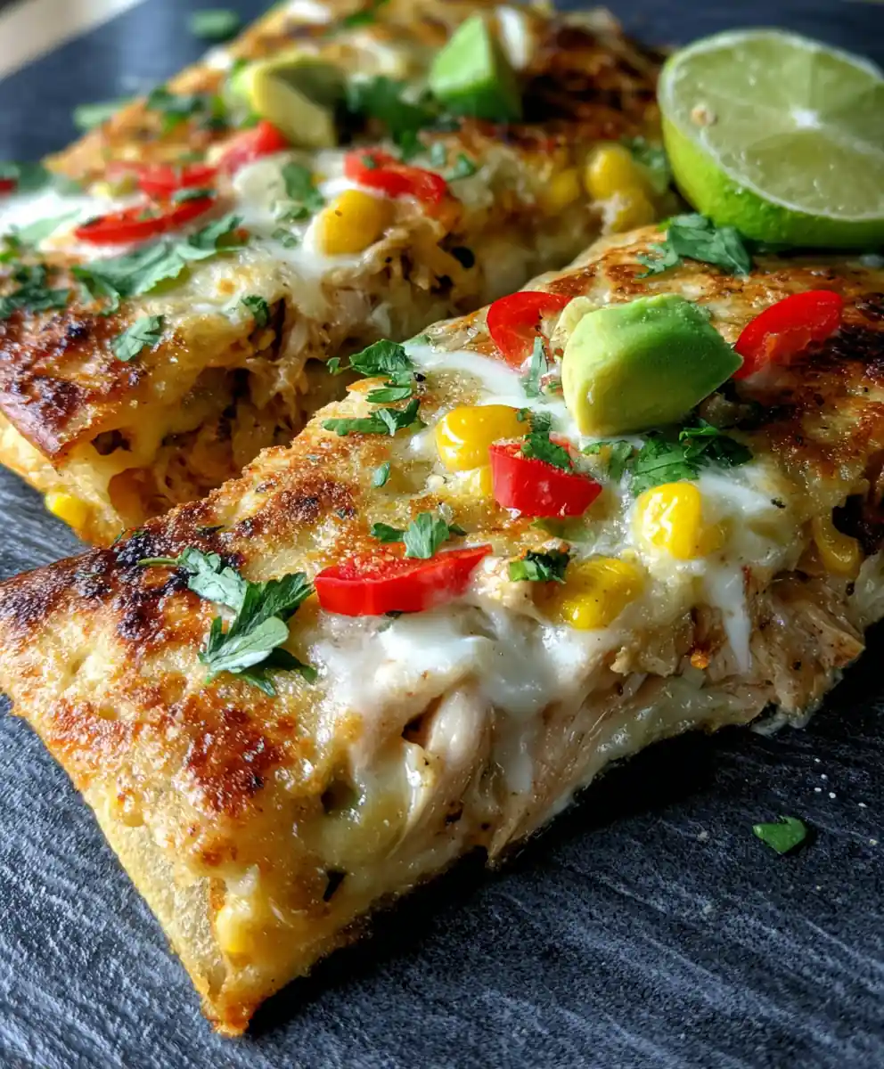 Slow Cooker Street Corn Chicken Melt