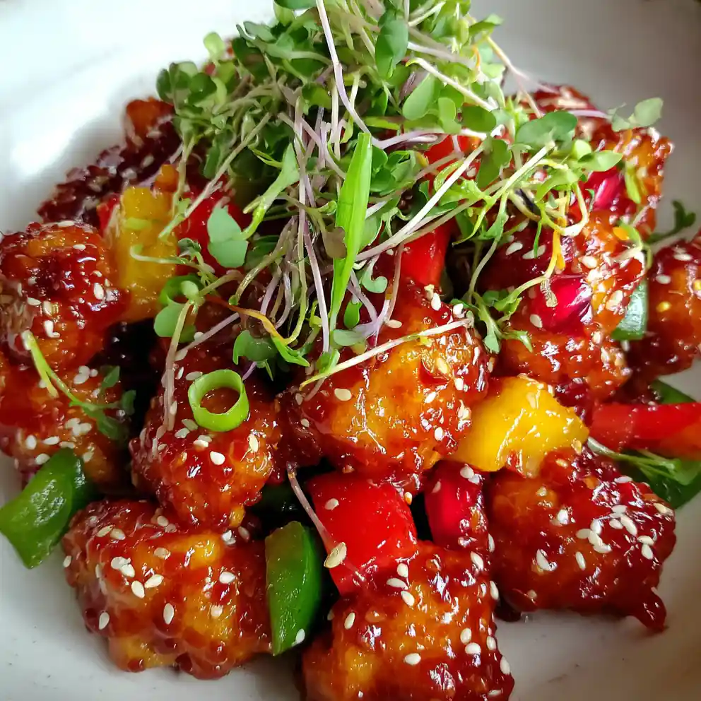 Sweet And Sour Chicken With Pomegranate Glaze 6 Sweet And Sour Chicken With Pomegranate Glaze