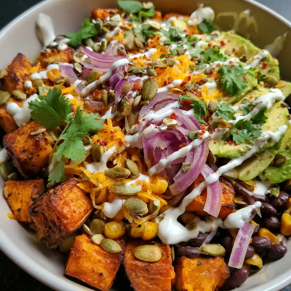 Sweet Potato Taco Bowl 6 Sweet Potato Taco Bowl