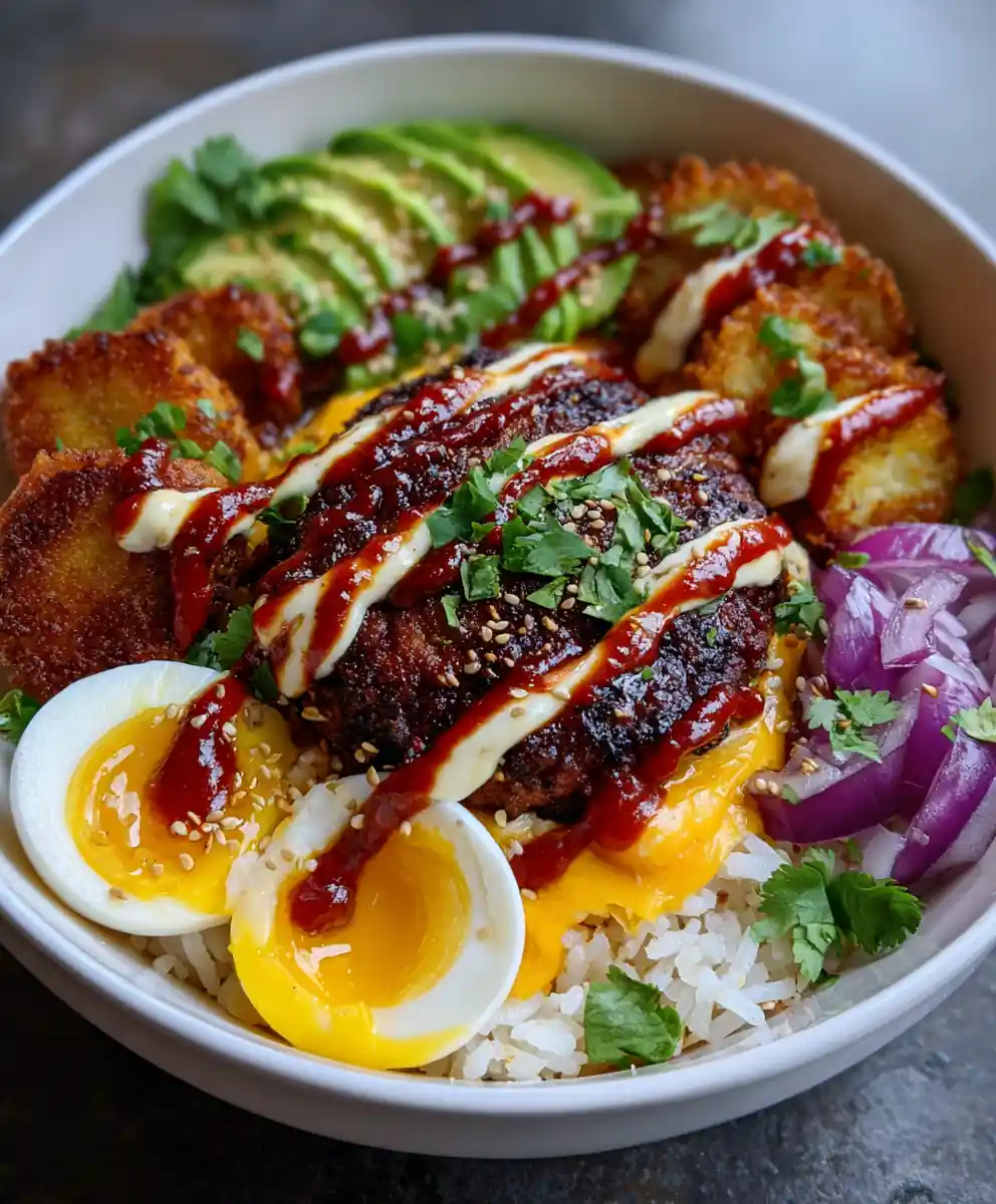 The Best Smash Burger Bowl