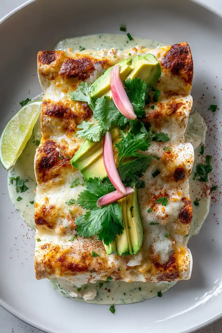 White Rotisserie Chicken Enchiladas 7 White Rotisserie Chicken Enchiladas