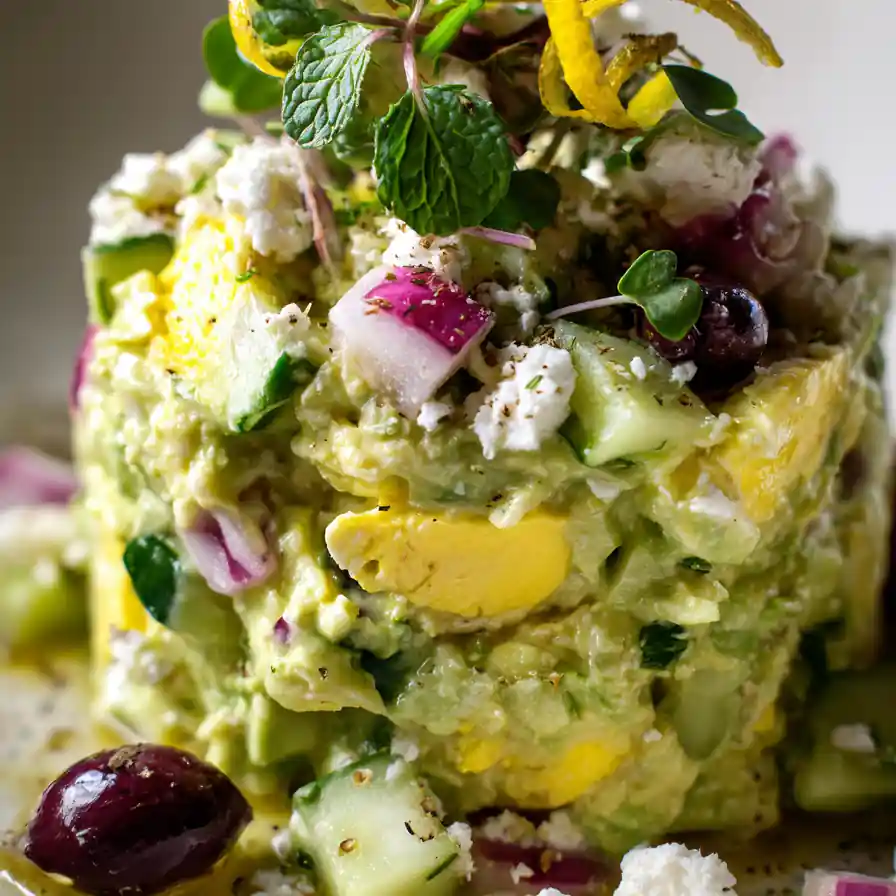Zesty Avocado Egg Salad