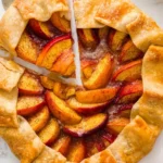 Easy Rustic Peach Galette