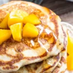 Brown Sugar Peach Pancakes