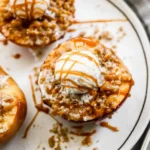 Easy Baked Peaches with Oat Crumble