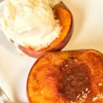 Simple Honey-Glazed Baked Peaches