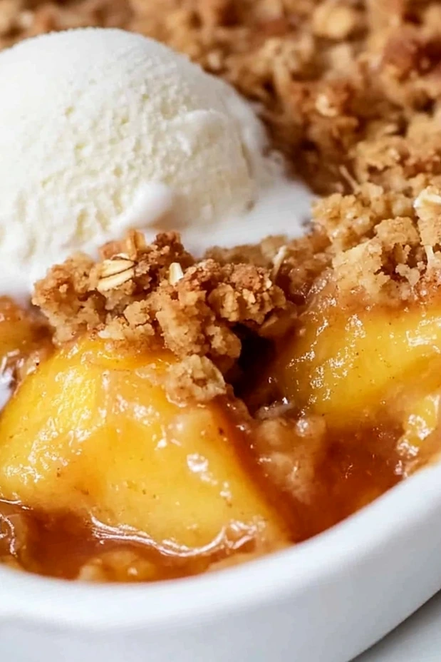 Easy Fresh Peach Crisp 3 Recipe image