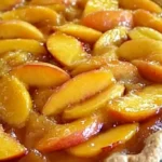 Homemade Fresh Peach Pie with Flaky Crust