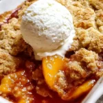 Gluten-Free Peach Cobbler with Buttery Topping