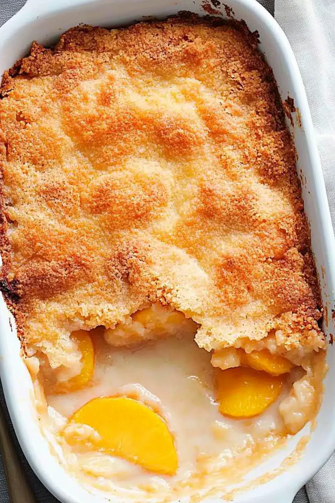Simple and Delicious Easy Peach Cobbler 3 Recipe image