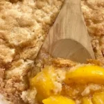 Easy Cake Mix Peach Cobbler