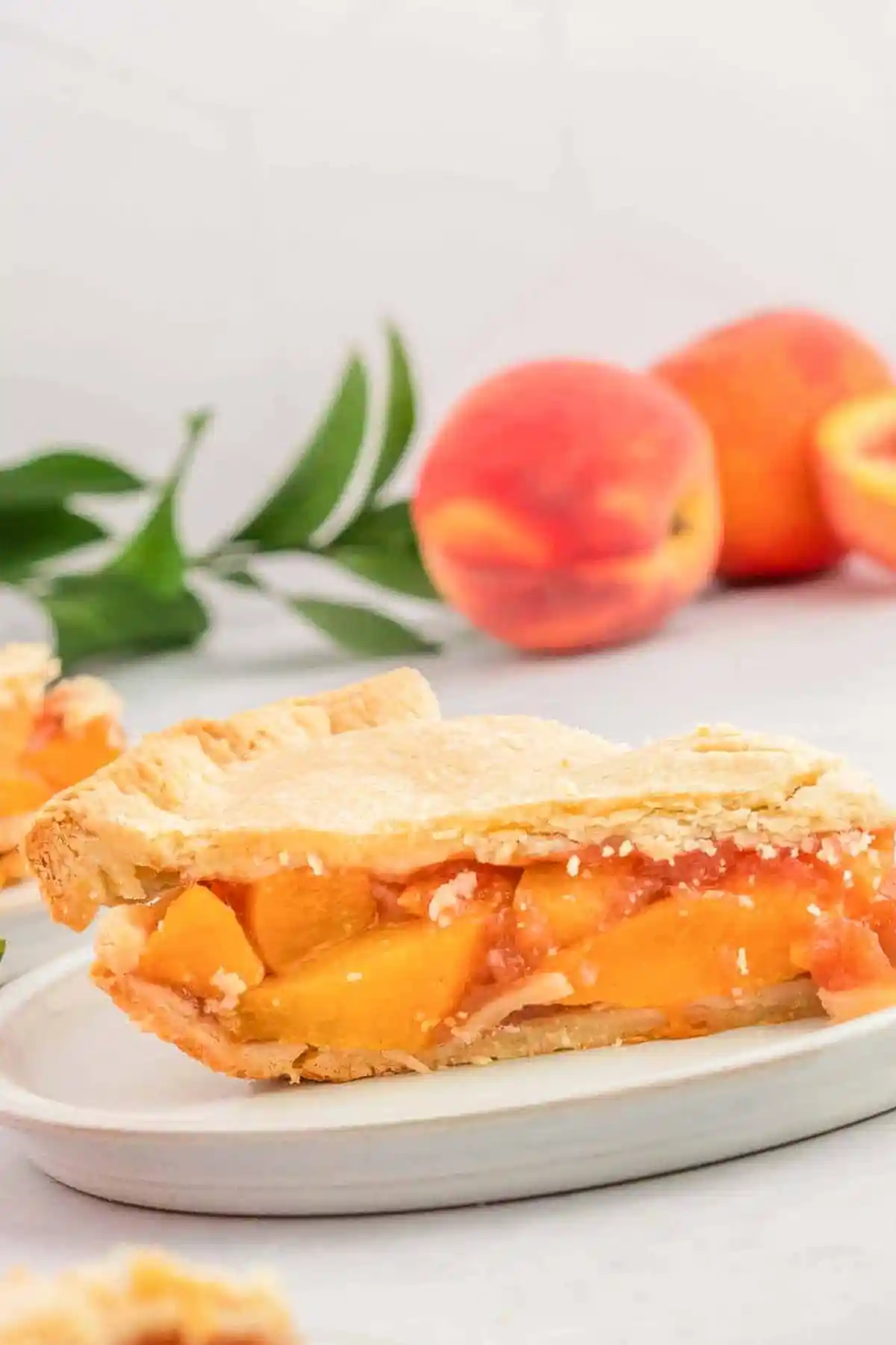 Perfect Peach Pie with Frozen Peaches or Fresh 3 Recipe image