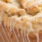 Summer Peach Quick Bread with Sweet Glaze