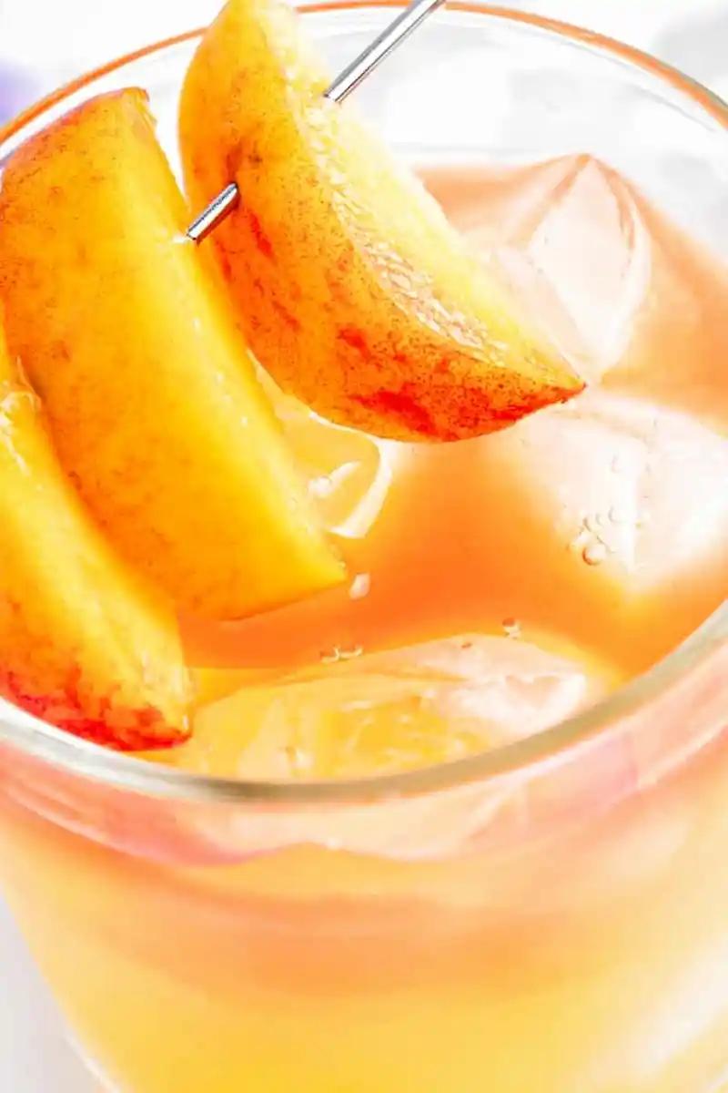 Refreshing Georgia Peach Mocktail 3 Recipe image