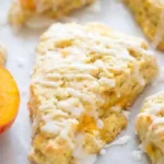 Homemade Fresh Peach Scones